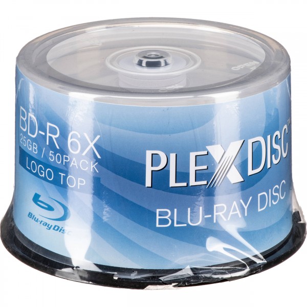 PLEX DVD-R BLUERAY BR 25GB 6X (50PCS)