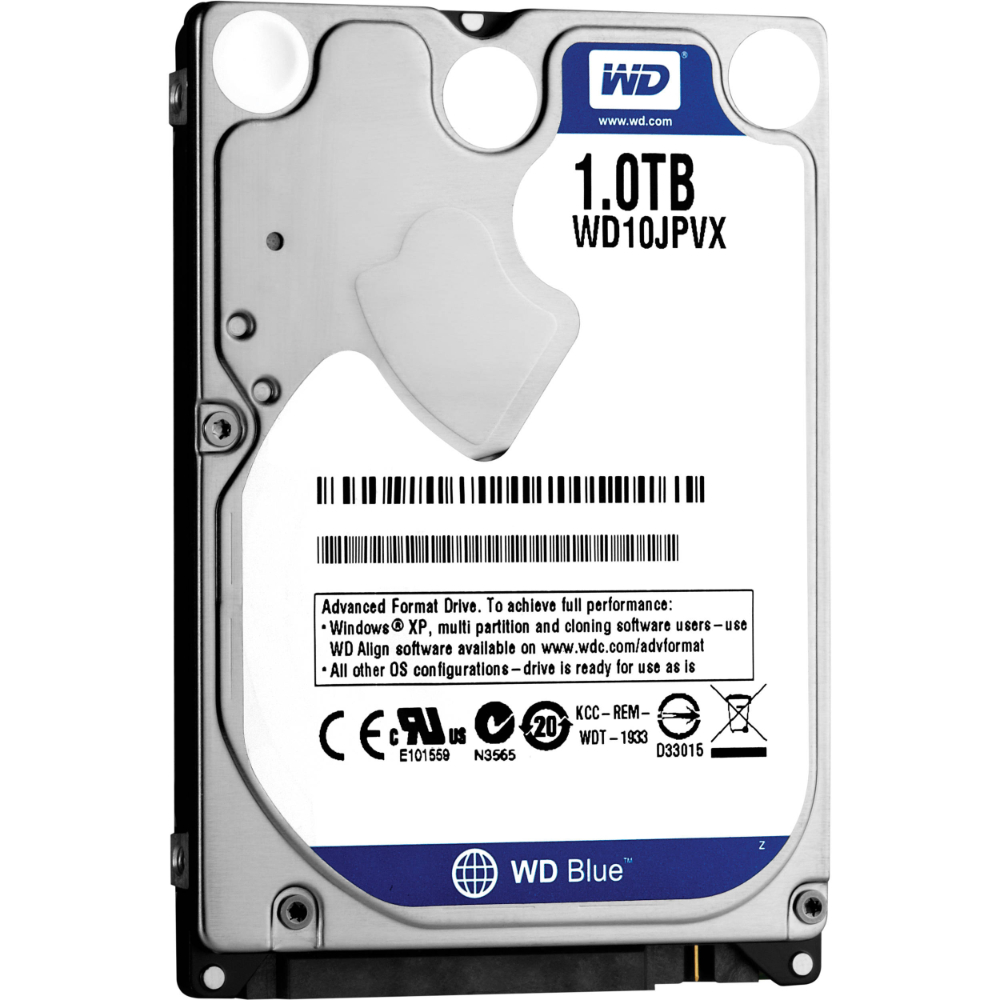 WESTERN DIGITAL HDD NOTEBOOK 1TB BLUE SATA