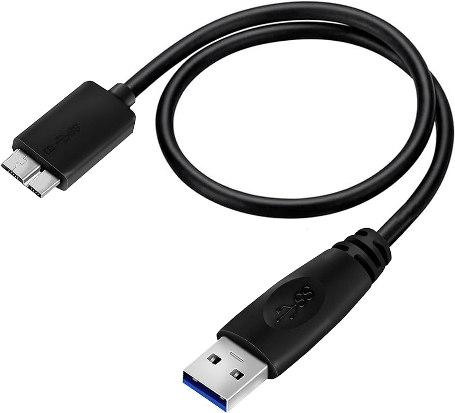 CABLE USB3.0-MICRO B FOR HDD 0.5 METER