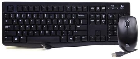 LOGITECH KEYBOARD W MOUSE