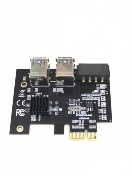 PCIE USB CARD 4 USB PORTS W POWER