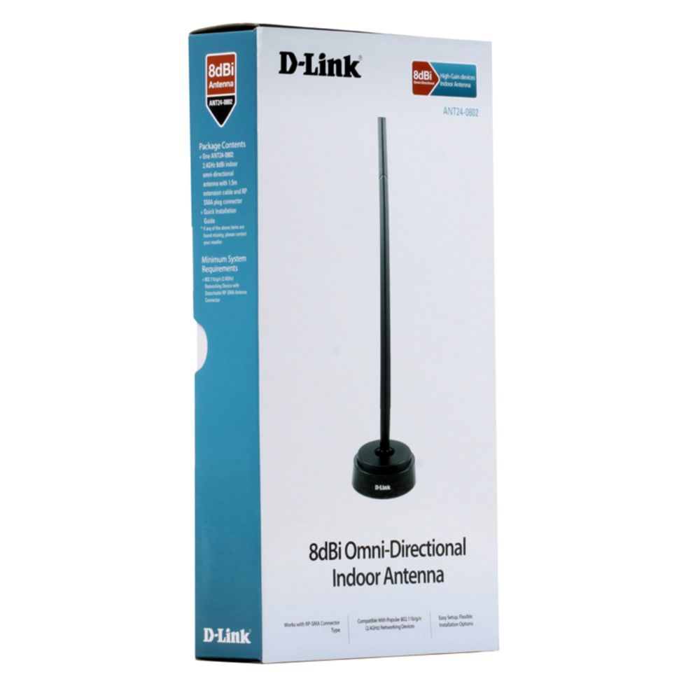 D-LINK ANTENNA 8DBI 2.4GHZ  ANT24-0802