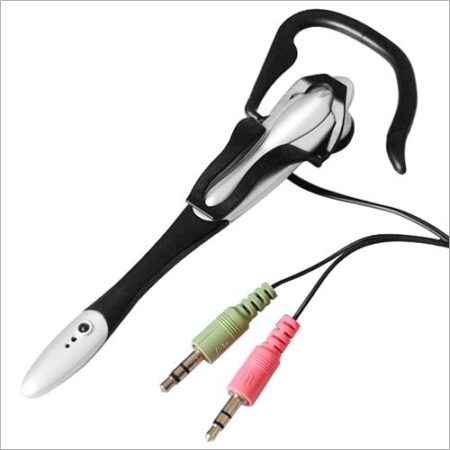 EARPHONE W/MICROPHONE ON SIDE NAK-9031