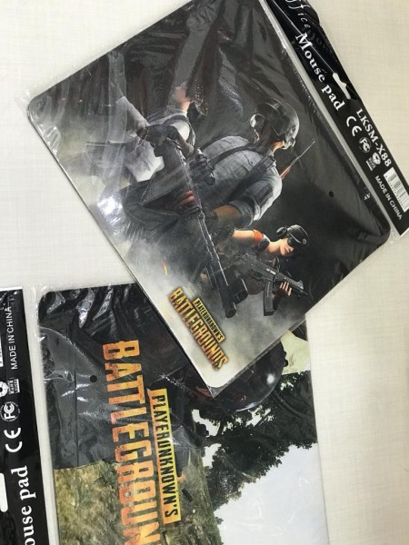 MOUSE PAD GAMING PUBG 25X29CM
