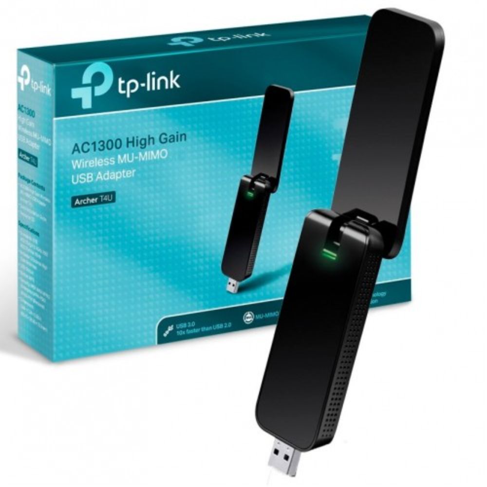 TP-LINK USB WIFI DUAL BAND 2.4GHZ-5GHZ  ARCHER T4U AC1300