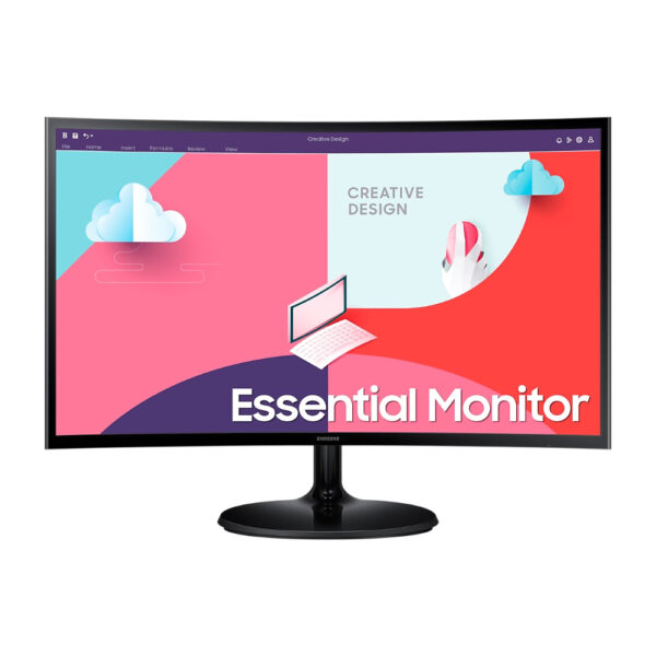 Samsung 24" Curved Monitor – LS24C360EAMXZN