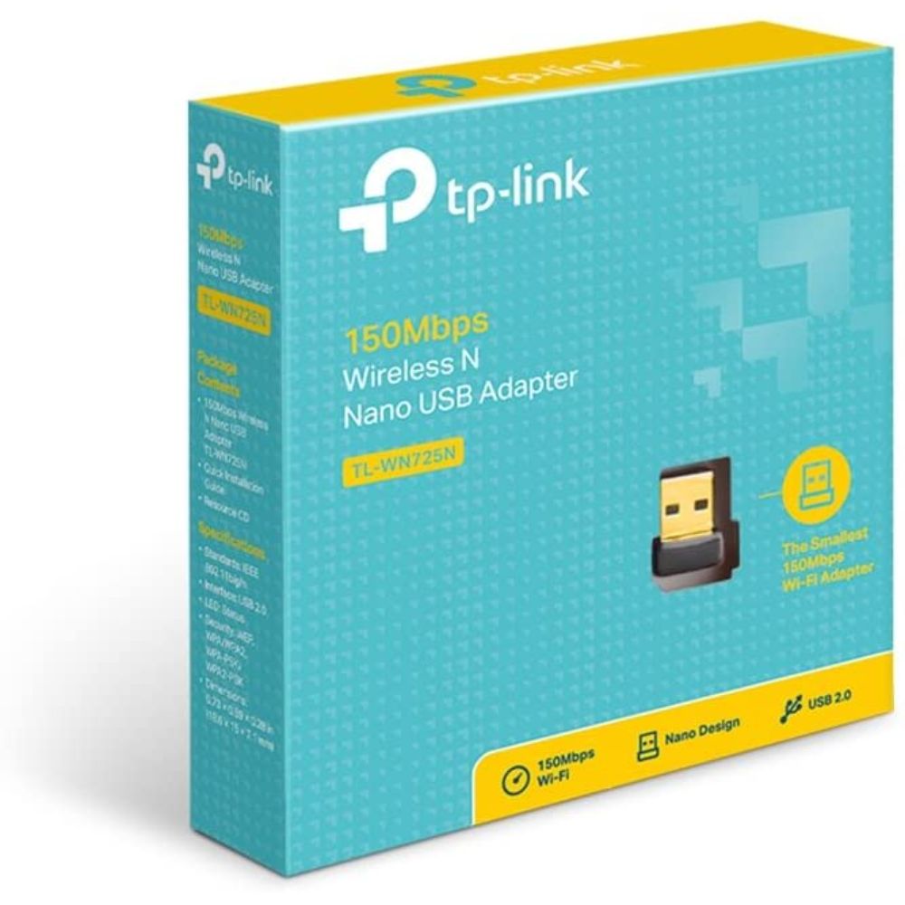 TP-LINK USB WIFI 150MBPS NANO SIZE  TL-WN725N