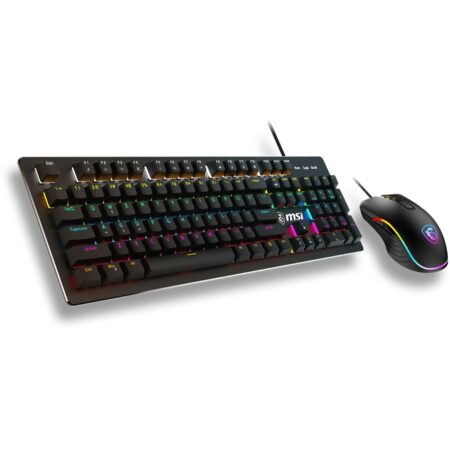 MSI FORGE GK300 Combo – RGB Gaming Keyboard & Mouse Set