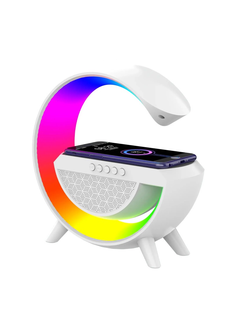 LED Wireless Charging Lamp Speaker