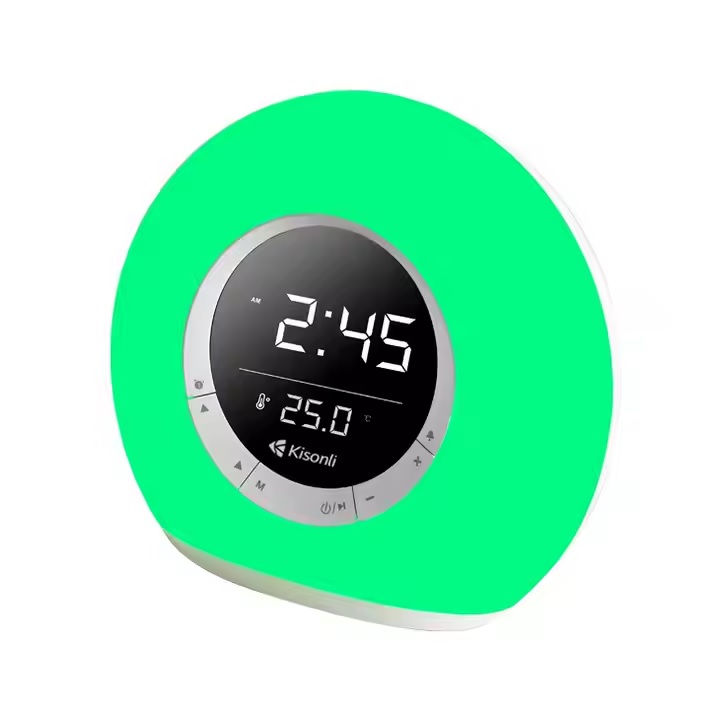 Kisonli Q6B LED Alarm Clock Speaker