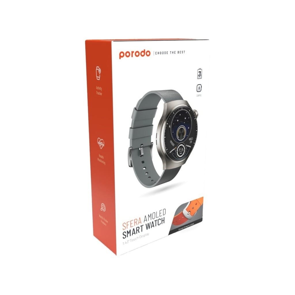 Porodo Sfera AMOLED Smart Watch