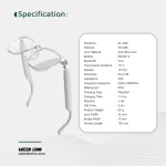 Green Lion Hamburg Smart Glasses – White