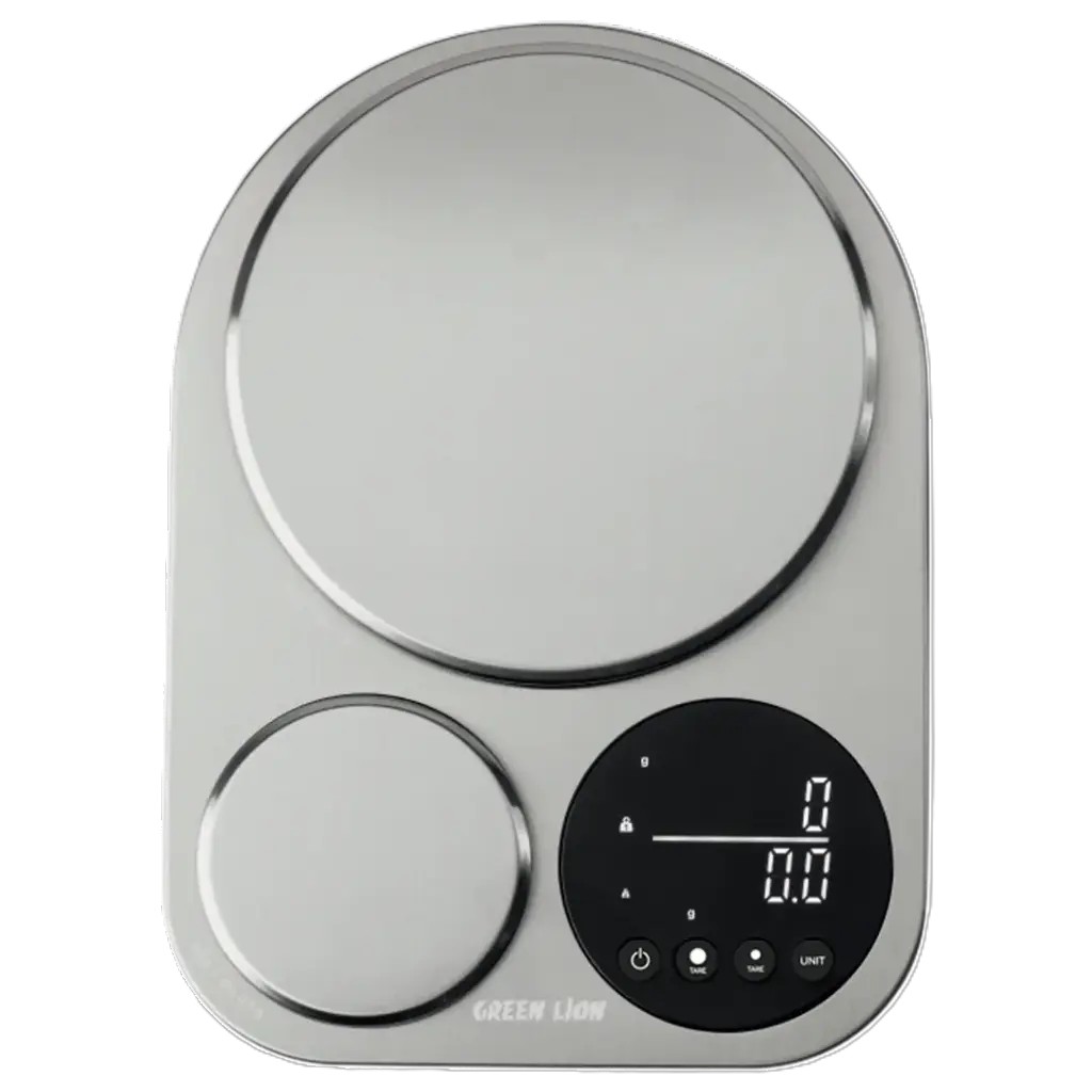 Green Lion Dual Kitchen Scale - Silver