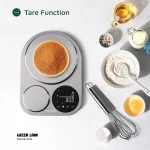 Green Lion Dual Kitchen Scale – Silver