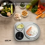 Green Lion Dual Kitchen Scale – Silver
