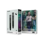 Green Lion Wireless Dual Mic Cordless Microphone – Black