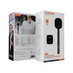 Porodo Two-Device Connect Handheld Lavalier Microphone – Black