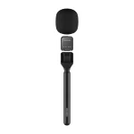Porodo Two-Device Connect Handheld Lavalier Microphone – Black