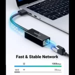 UGREEN USB-C to Gigabit Ethernet Adapter – RJ45,